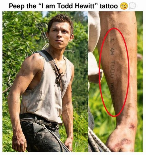 Tom Holland Tattoo, Chaos Walking, Celebrity Men, Tom Holland Imagines, Tom Parker, Ace Family, Beautiful Eyes Pics, Tom Holland Spiderman, Robert Downey Jr