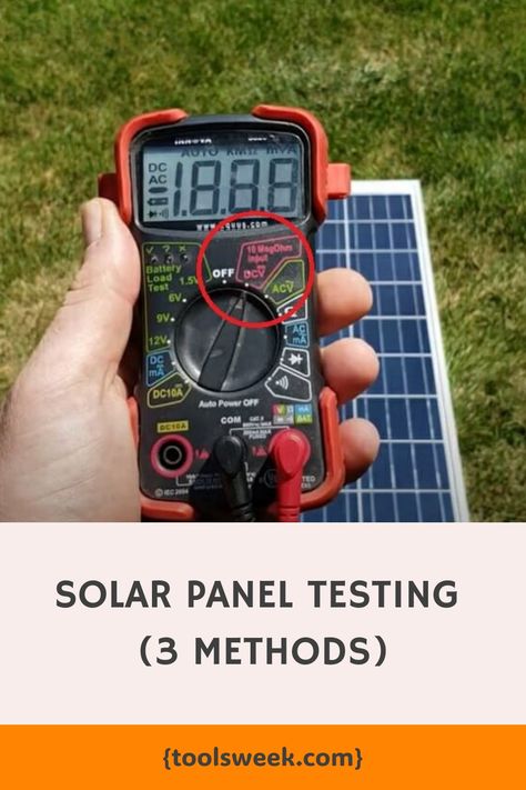 Want to know if your solar panel is performing as it should? Check out our solar panel testing guide! 12v Solar Panel, Outdoor Panels, Power Inverters, Diy Electrical, Fire Hazard, Solar Power System, Electrical Tools, Step Lighting, Electrical Wiring