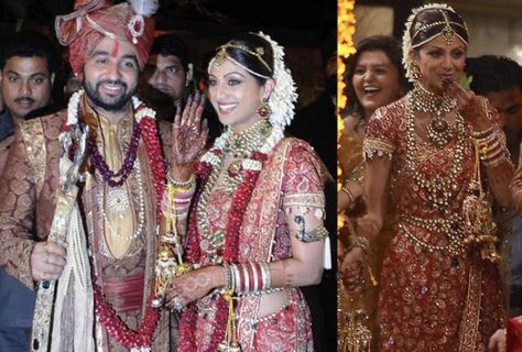 5 Famous Bollywood Brides Who Wore Stunning Jewellery At Their Wedding… Kamarbandh Jewellery, Shetty Wedding, Bollywood Wedding Dress, Shilpa Shetty, Vogue Wedding, Tarun Tahiliani, Bollywood Wedding, Wedding Jewellery, Wedding Outfits