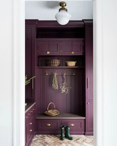 The 7 Top Paint Color Trends of 2023 Mudroom Flooring, Trending Paint Colors, Boot Room, Entry Way, Farrow Ball, تصميم داخلي, Feature Wall, Sloth, Color Trends