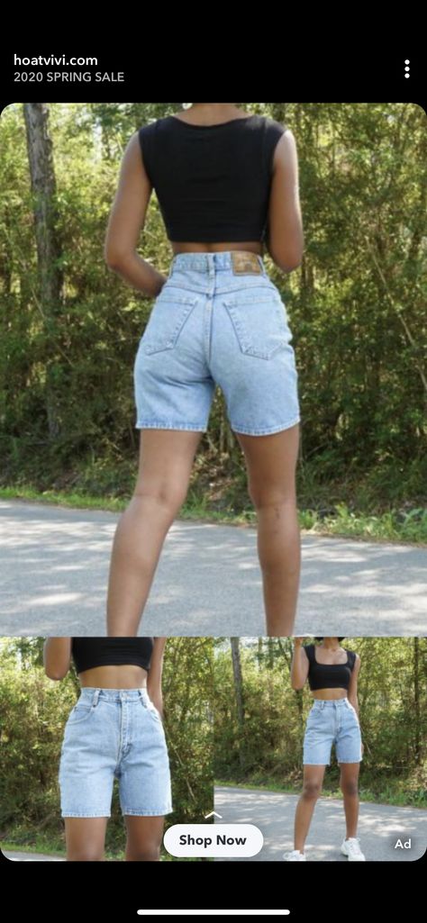 Levi Shorts Outfit Summer, Jean Bermuda Shorts Outfit, Bermuda Shorts Outfit Summer, Levi Shorts Outfit, Bermuda Shorts Outfits, 90s And 2000s Fashion, Bermuda Shorts Outfit, Capsule Wardrobe Casual, Jean Short Outfits