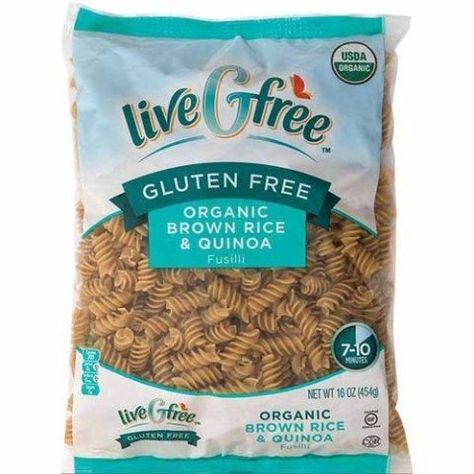 ALDI gluten-free pasta Best Gluten Free Pasta, Aldi Gluten Free, Quinoa Rice, Best Gluten Free, Organic Rice, Gluten Free Pasta, Organic Living, Gluten Free Diet, Brown Rice