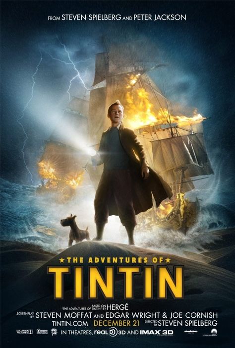 Tintin Tintin Movie, Nick Frost, Little Dorrit, The Adventures Of Tintin, Adventures Of Tintin, Jamie Bell, Simon Pegg, 2011 Movies, Steven Moffat