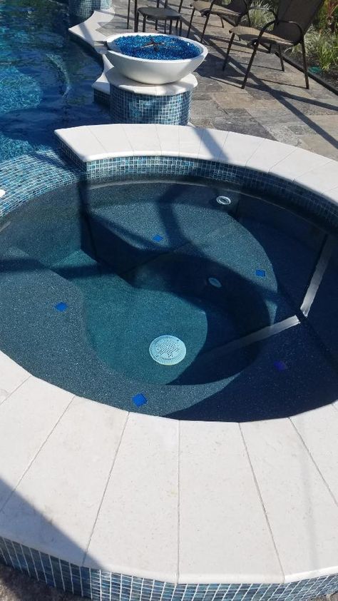 Stonescapes Mini Pebble, Pool Waterline Tile, Pool Waterline, Waterline Tile, Pool Makeover, Summer Swimming Pool, Pool Finishes, Pool Renovation, Pool Remodel