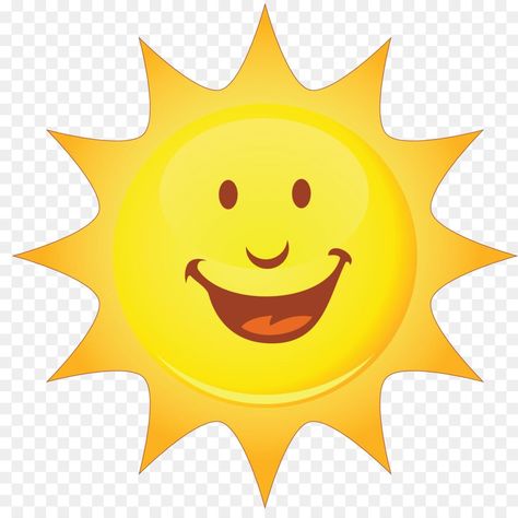 Sunshine & Smiles!! Smiley Face Drawing, Water Cycle Project, Sun Clip Art, Smiling Sun, Free Clipart, Free Clip Art, Png Download, Smiley Face, Face Drawing