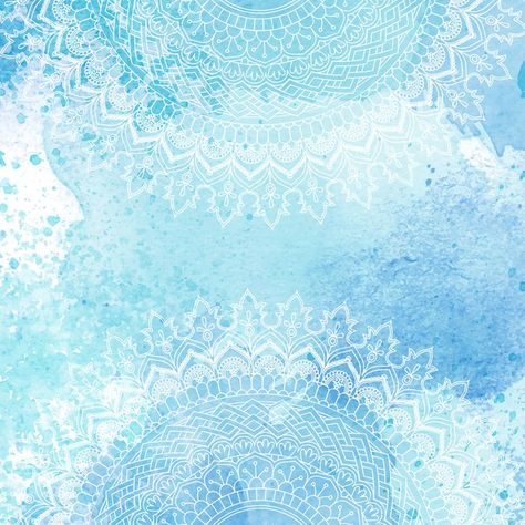 Mandala Art Background Design, Blue Mandala Wallpaper, Mandala Art Background, Mandala Wallpaper, Blue Mandala, Mandala Background, Background Powerpoint, Birthday Wallpaper, Celebration Background