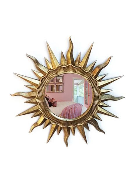 Зеркало Круглое Солнце цвет латуни с патиной смолы И... | Etsy (US) Hippy Aesthetic, Resin Mirror, Designer Mirror, Sun Color, Sun Mirror, Witchy Boho, Moon Mirror, Cute Furniture, Mirror Round