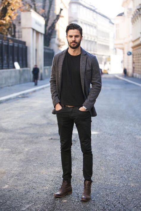 Casual Style Information Technology Outfit, Men's Fashion Business Casual, Tweed Blazer Outfit Men Casual, Dress Casual Men Outfits, Everyday Outfits Casual Men, Men’s Xl Fashion, Germany Mens Fashion, Men Stylish Outfits Casual, Mens Dress Casual Outfits Fall