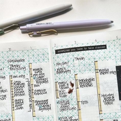 Karma Isis Clark on Instagram: "Life is good Planner: Sterling Ink B6 Common Planner half year Cover: Notiq Pen: Uniball uni one 0.5 black Accents: zebra mildliners and Uniball Uni One aqua Washi: none Stickers: Sterling Ink Photo/Intellectual Property: @karmaisis [shops tagged] . . . . . . . . . #dailyplanner #notes #planner #plannerinspiration #bujo #bujoinspiration #bulletjournal #bulletjournalideas #plannernerd #functionalplanning #doallthethings #prettynotes #cutenotes #stickers # Hobonichi Daily, Common Planner, Functional Planning, Daily Ideas, Notes Planner, Pretty Notes, Planner Spread, Best Planners, Planner Inspiration