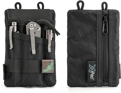 VIPERADE VE1 X-Pac Pocket Organizer, EDC Pouch for Men, EDC Pocket Organizer Storage EDC Gears, Best EDC Organizer to Hold Your Flashlight/Pocket Knife, Tactical Pen, Notebook (X-pac-Black) - Amazon.com Edc Pouch, Bag Organiser, Edc Bag, Military Gear Tactical, Tactical Pen, Pocket Organizer, Edc Tools, Tactical Flashlight, Edc Gear