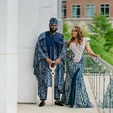 Cameroon couple in Bamileke attire Ankara Wedding Dress, Aso Ebi Styles Lace, Ankara Prom Dress, Wedding Dress Mermaid, Africa Wedding, Fall Fashion Skirts, Dress Ankara, Dress Mermaid, African Traditional Dresses