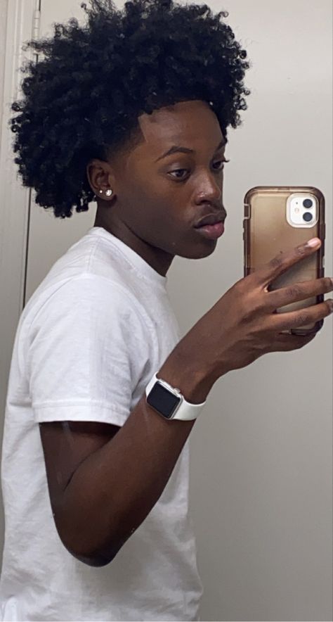 Curly Hair Men Black Afro, Taper Fade 4c Hair, Black Haircuts For Men Fade, Full Afro Hairstyles Men, Black Teen Boy Hairstyles, Dreads Taper Fade, 4c Natural Hair Men, Twist Outs On Natural Hair Men, Curly Hair Men Haircut Black