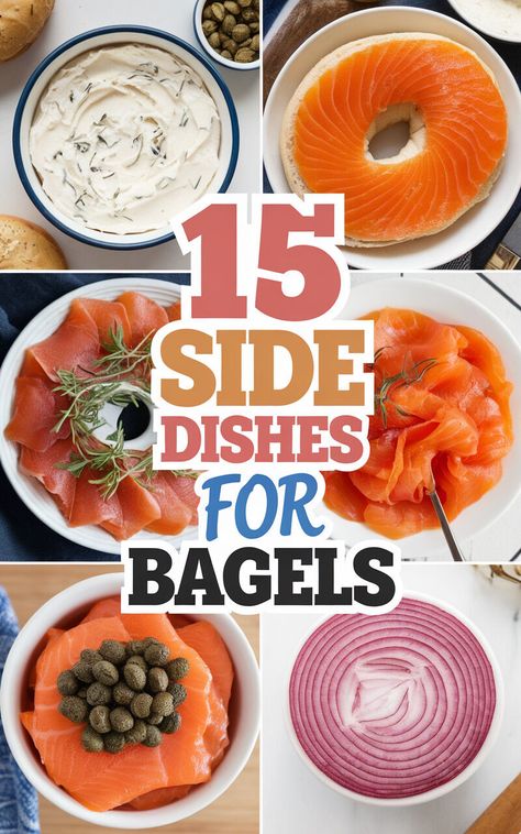 Elevate your bagel game with these delicious side dishes! 😋🥯 #bagels #sidedishes