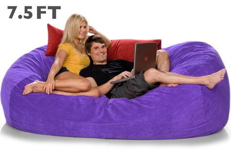 I want this for my place next year! Bean Bag Lounger, Giant Bean Bags, Foam Sofa, Bean Bag Sofa, Movie Room, Bag Chair, My New Room, Bean Bag, My Dream Home