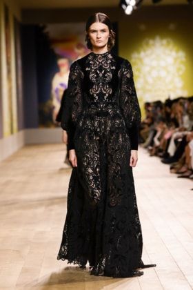 Dior 2023 Haute Couture, Dior Autumn Winter 2022 2023, Dior 2023, Black Wedding Dress Gothic, Maxy Dress, Dior Beauty, Trends 2023, Couture Mode, Christian Dior Couture