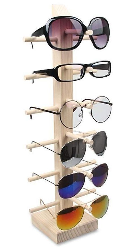 Wooden Glasses Holder, Glasses Display, Wooden Glasses, Sunglasses Display, Wood Display Stand, Sunglasses Storage, Jewelry Display Cards, Wood Sunglasses, Wooden Sunglasses