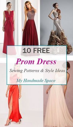 Free Prom Dress Patterns, Diy Prom Dress Pattern, Prom Dress Sewing Patterns, Diy Prom Dress, Sukienki Maksi, Prom Dress Pattern, Gown Sewing Pattern, Formal Dress Patterns, Dress Sewing Patterns Free