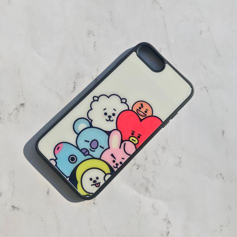 Bt21 Mini Canvas Painting, Bt21 Phone Case, Bts Phone Case Diy, Bts Phone Case, Jin Phone Case, Bt21 Mobile Cover, Back Cover Design, Phone Case Diy Paint, Matching Phone Cases