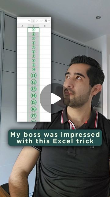 Excel Tricks, How To Impress, Excel Hacks, Microsoft Excel, Watch Video, Follow For More, Being Used, How To Use, Microsoft