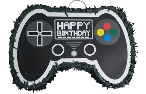 Birthday Pinata, Kids Birthday Party Decoration, Video Game Controller, Game Themes, Birthday Party Decoration, Game Controller, For Your Party, Party Card, Centerpiece Decorations