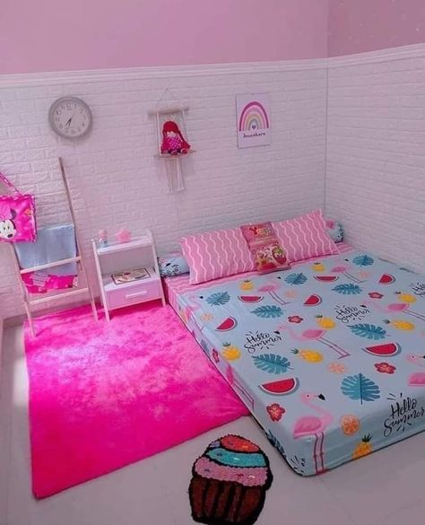 Indian Kids Room Ideas, Cute Kawaii Stuff, Colorful Room Decor, Indian Room Decor, Small Room Design Bedroom, Bedroom Decor For Teen Girls, Kawaii Things, Kids Bedroom Designs