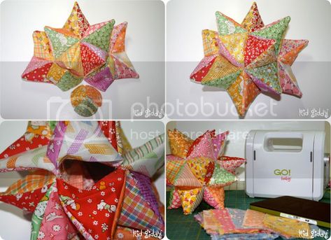 Kid Giddy aka Kerry Goulder: Sewing Patterns, Crafts, DIY, Recipes and more: Busy Monday: AccuQuilt GO! Modular Star Tutorial & Giveaway!