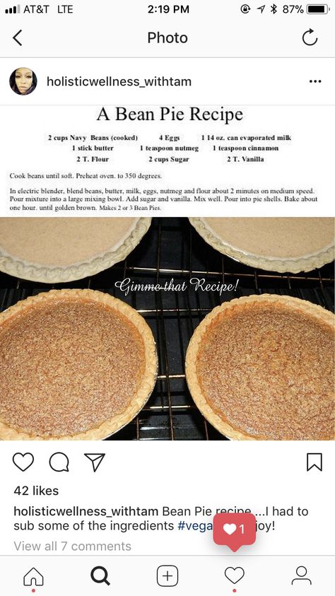 Nation Of Islam Recipes, Bean Pie Nation Of Islam, Bean Pie Recipe Muslim, Muslim Bean Pie Recipe, Navy Bean Pie Recipe, Pinto Bean Pie Recipe, Navy Bean Pie, Muslim Recipes, Bean Pie Recipe