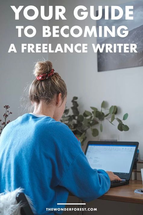 Freelance Writing Guide | Freelance Writer Tips | How to Become a Freelance Writer | Freelance and Side Gig Ideas | Wonder Forest Freelance Writer Aesthetic, Writer Aesthetic, Wonder Forest, Stable Income, Business Hacks, Freelance Editing, Writing Guide, Writer Tips, Freelance Writing Jobs