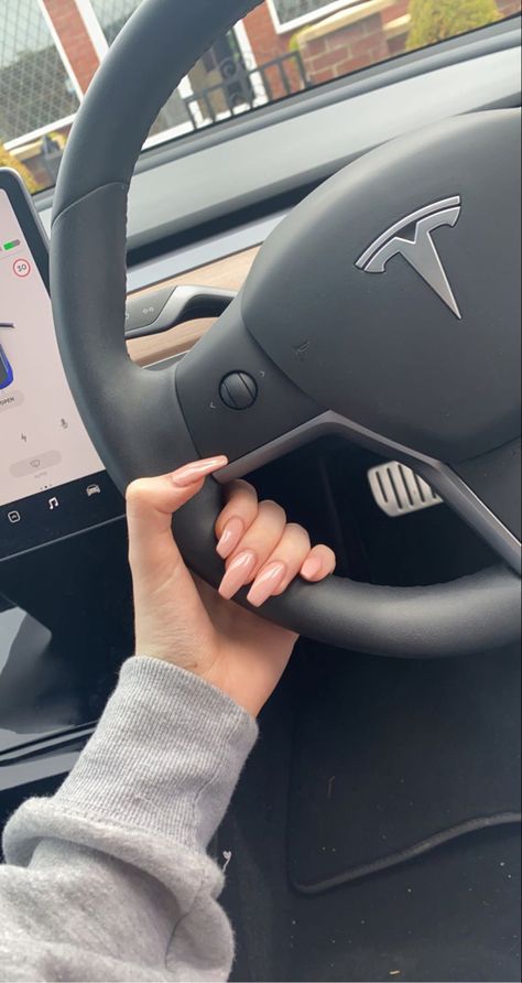 #acrylicnails #nails #acrylicnaildesigns #acrylicnailscoffin #nailtrends #trends #trending #2023trends #tesla #luxury #luxurygoals #goals #aesthetic #dreamlife #dreamcar Tesla White Aesthetic, Tesla Aesthetic Girl, Tesla Car Models, Tesla Aesthetic, Europe Pics, Goals Aesthetic, Girls Driving, New Tesla, Girly Car