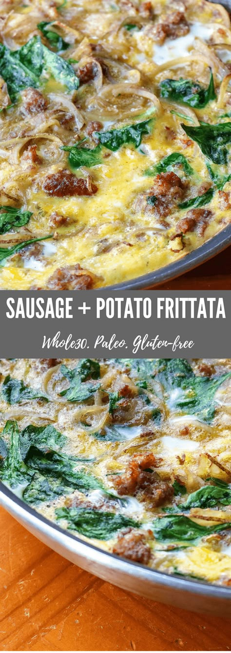 Meal Prep Casserole, Sausage Frittata, Potato Frittata, Sausage Potato, Sausage Potatoes, Stuffed Sweet Potato Healthy, Frittata Recipes, Paleo Lunch, Breakfast Meal