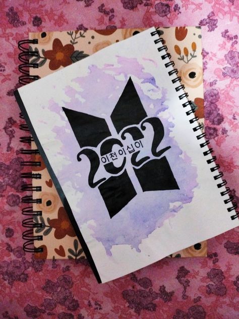 #bts_logo_theme #bts_bulletjournal #bts_army_2022 #btsbulletjournal_ideas #2022_bullletjournal #btsyear2022 #i_purple_u2022 #saranghae_2022 #army_saranghae_2022 #bts_army_saranghae #bts_tae #bts_jk #bts_jimin #bts_jin #bts_rm #bts_suga #bts_jhope Front Page Design Journal, Diary Front Page Decoration Ideas, Aesthetic Front Page Designs, Diary Front Page Design, Front Page Drawing Ideas, Drawing Book Front Page Ideas, Simple Front Page Design Aesthetic, Simple Cover Page Design, Diary Front Page Ideas Aesthetic