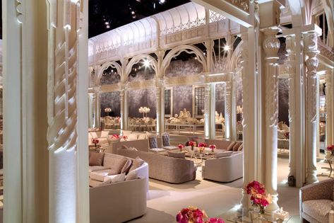 Blush and Grey | Designlab Experience Ramadan Tent, Tent Structure, Indian Wedding Stage, Rustic Wedding Backdrops, Charming Wedding, Butterfly Birthday Party, Detailed Art, Wedding Backdrops, Wedding Stage Design