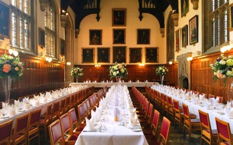 Boarding School, Ox, Oxford, Table Decorations