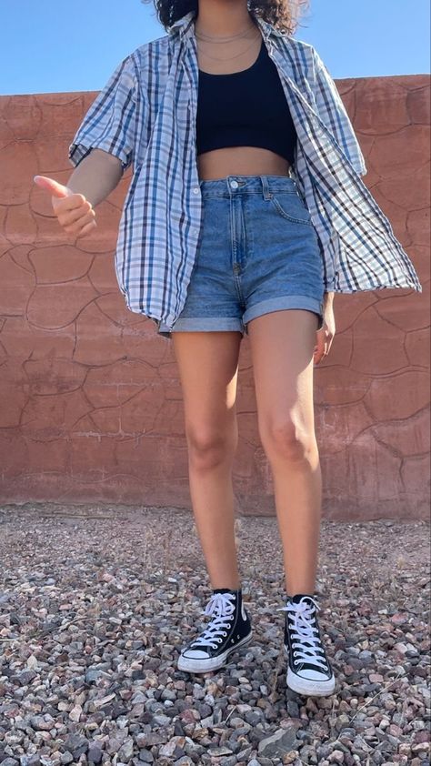 Mode Hippie, Swaggy Outfits, Cute Summer Outfits, Mode Vintage, Casual Style Outfits, Teen Fashion Outfits, Looks Vintage, Retro Outfits, Outfits Casuales