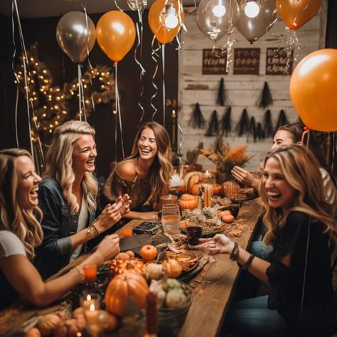 30 Irresistible Fall Party Themes! - Darling celebrations Bachelorette Party Ideas Fall, Fall Birthday Theme, November Party Themes, Fall Bachelorette Party Ideas, Thanksgiving Baby Shower, Bachelorette Party Photo, Fall Baby Shower Themes, Pumpkin Patch Party, Fall Party Themes