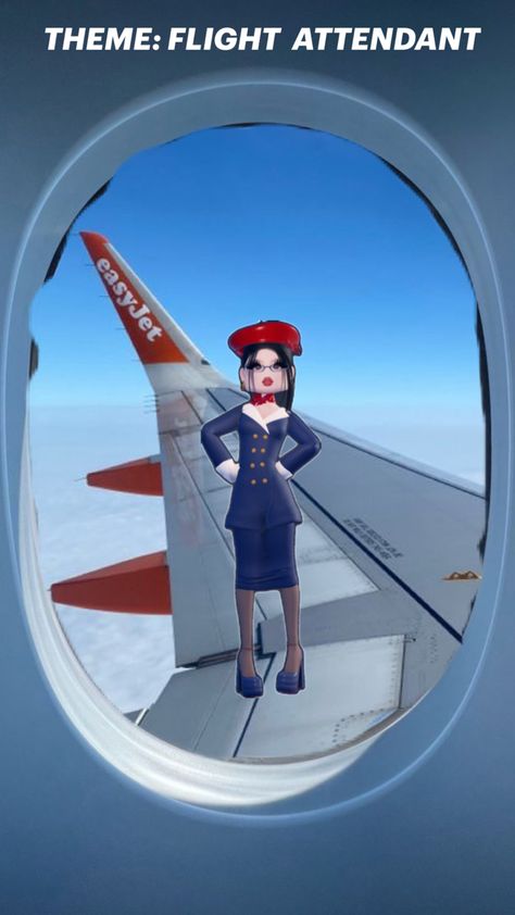 @slaygurl💗💓💕💞 Dress To Impress Flight Attendant, Flight Attendant Dress To Impress, Flight Attendant, Dress To Impress, Flight, Pink, Quick Saves