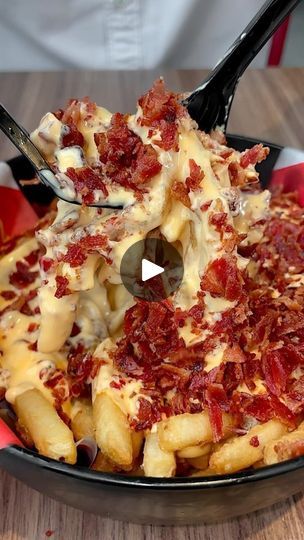 Bacon Cheese Fries, Cheesy Fries, Cheese Fries, Bacon Cheese, April 6, Dee Dee, French Fries, Potato Recipes, Food Blog