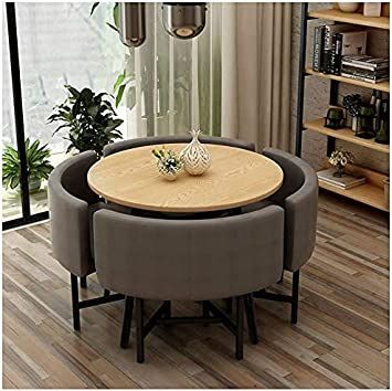 Round Table Restaurant, Small Dining Table Apartment, Office Table And Chairs, Club Table, Coffee Table With Chairs, Wooden Kitchen Table, Round Furniture, Dining Table And Chair, Table Restaurant