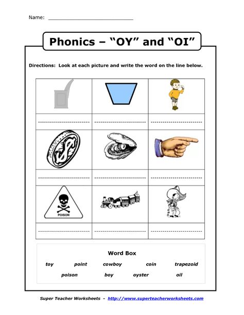 Oy Worksheets, Games Worksheet, Phonics Worksheets Grade 1, Oi Oy, Worksheets 2nd Grade, Short Vowel Worksheets, Hooked On Phonics, Wilson Reading, Phonics Worksheets Free