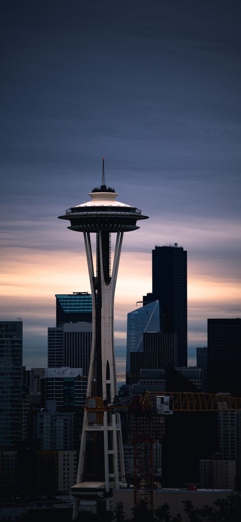 Seattle Aesthetic Wallpaper, Seattle Wallpaper, City Wallpapers, Grey's Anatomy Doctors, Space Needle Seattle, Sleepless In Seattle, Canada City, Scenic Pictures, City Sky