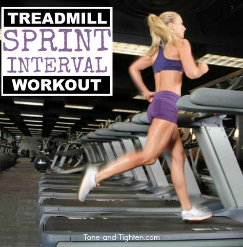 Sprint Interval Workout PLUS Bonus Ab Day! - dietandskinhelp.org - Workouts, healthy recipes, motivation, tips, and advice all right to your inbox! Subscribe to Tone-and-Tighten.com RIGHT HERE and get our FREE “Beginner’s Guide To Weight Loss” ebook!    Have you ever noticed the difference between a sprinter’s and a marathon runner’s bodies? The marathoners are long and lean, not an ounce of fat with muscles that are trained to work over long distances and Sprinting Interval Treadmill, Interval Running Workout Treadmills, Treadmill Sprint Intervals, Sprint Interval Training Treadmill, Sprints Workout Treadmill, Sprint Interval Training Workouts, Treadmill Sprint Workout, Sprinting Workouts, Sprints Workout