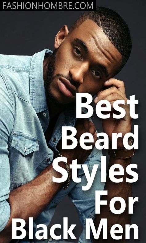 55 Best Beard Styles For Black Men in 2023 – Fashion Hombre Black Beard Styles For Men, Gotee Styles Mens Black, Beard Black Men, Black Man Beard Styles, Black Beards Styles Men, Beard Styles For Black Men, Goatee Styles Black Men, Black Bearded Men, Beard Styles For Men Black