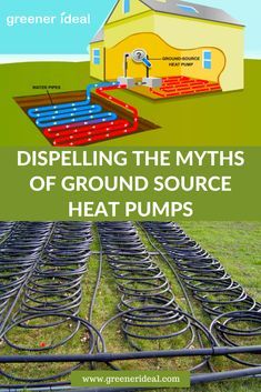 Geothermal Heat Pumps, Ground Source Heat Pump, Non Renewable Energy, Alternative Energie, Solar Energy Facts, Geothermal Heating, Renewable Energy Systems, Geothermal Energy, Solar Energy System