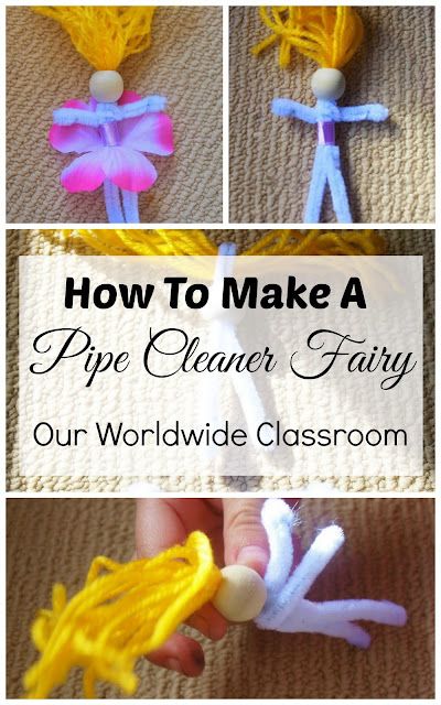 Fairy Craft Ideas, Pipe Cleaner Fairies, Doll House Diy, Pipe Cleaner Crafts, Worry Dolls, Yarn Dolls, Bendy Doll, Fairy Crafts, Clothespin Dolls