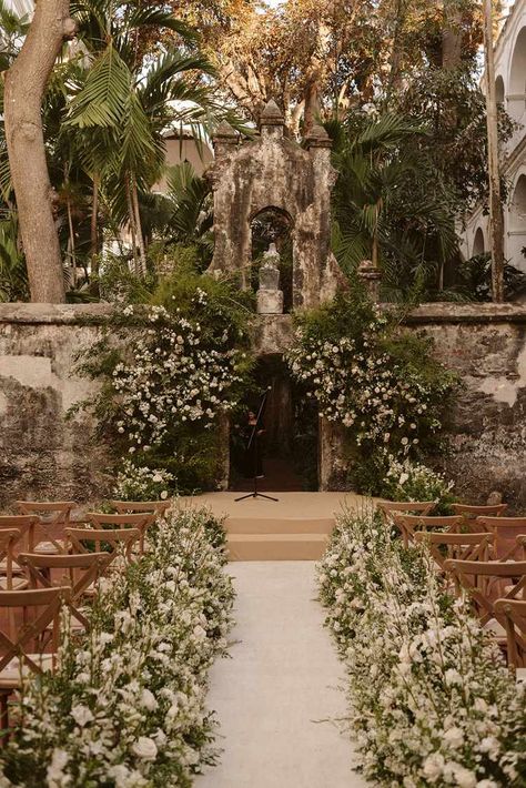 Actress Caity Lotz's Wedding in Cartagena, Colombia Moody Reception, Colombian Wedding, Kyle Schmid, Oaxaca Wedding, Romantic Ceremony, Hacienda Wedding, Mexican Hacienda, Courtyard Wedding, Caity Lotz