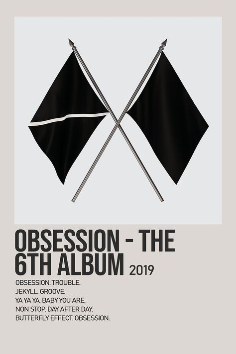 Minimalist Album Poster, Album Kpop, Exo Album, Music Poster Ideas, Poster Series, Butterfly Effect, Minimalist Poster, Music Poster, K Pop