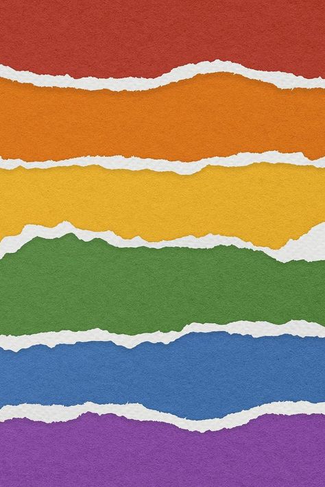 Pride Iphone Wallpaper, Torn Paper Background, Wallpaper Lgbt, Lgbt Wallpaper, Rainbow Collage, Rainbow Mobile, High Resolution Backgrounds, Collage Background, Striped Background