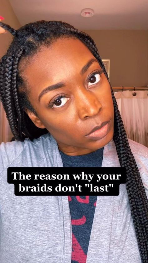 How to make braids look fresh | Braids, Braids hairstyles pictures, African braids Fresh Braids, How To Make Braids, Make Box, Natural Hair Growth Tips, Box Braids Hairstyles For Black Women, Braids Hairstyles Pictures, Cute Box Braids Hairstyles, Girls Natural Hairstyles, Box Braids Styling