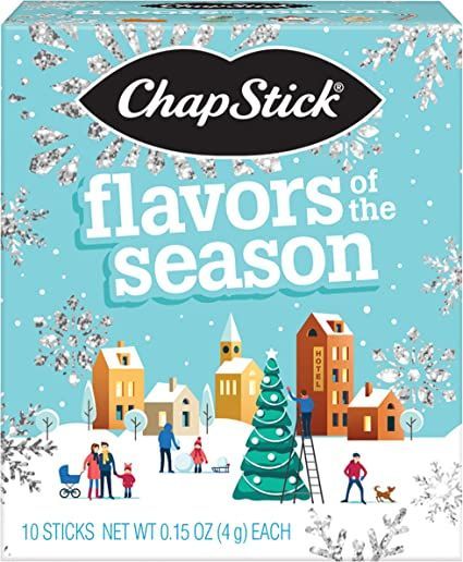 ChapStick Holiday Storybook Holiday Flavored Lip Balm Gift Set, Holiday Lip Balm for Lip Care, Stocking Stuffer (10 Pack) Christmas Eve Box For Adults, Christmas Tree Ugly Sweater, Chapstick Lip Balm, Peppermint Lip Balm, Holiday Lip, Lip Balm Stick, Lip Balm Gift, Christmas Eve Gift, Best Lip Balm