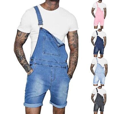 ad eBay - 1, The real color of the item may be slightly different from the pictures shown on website caused by many factors such as brightness of your monitor and light brightness. Length (cm). Item Fabric: Cotton blend. Overalls Outfits, Jeans Rosa, Pink Overalls, Pocket Jumpsuit, Denim Overalls Shorts, Suspenders Men, Short Overalls, Suspender Pants, Fitted Jumpsuit